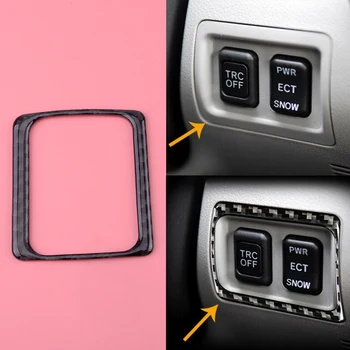 

CITALL Black Carbon Fiber TRC Switch Button Cover Trim Sticker Fit for LEXUS IS250 300 350 2006 2007 2008 2009 2010 2011 2012