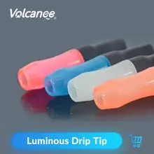 Volcanee 510 световой MTL капельный наконечник 8,5 мм диаметр для V12 детский Принц iJust S Melo 3 мини V8 детский Vape танк RDA RTA Атомайзер