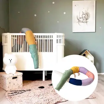 

Children's Comfort Pillow North American Baby Fence Room Decoration Toy Crib Bed Circumference Bed Bumpers for Toddlers