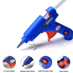 20w padrão europeu quente melt pistola de cola diy mini aquecimento elétrico ferramenta reparo temperatura industrial ferramenta mão do agregado familiar