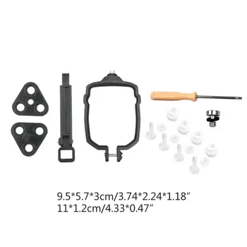 

1Set Panoramic Camera Mount Bracket with Shock Absorber Screws for D-JI Mavic Air 2 Drone Accessories