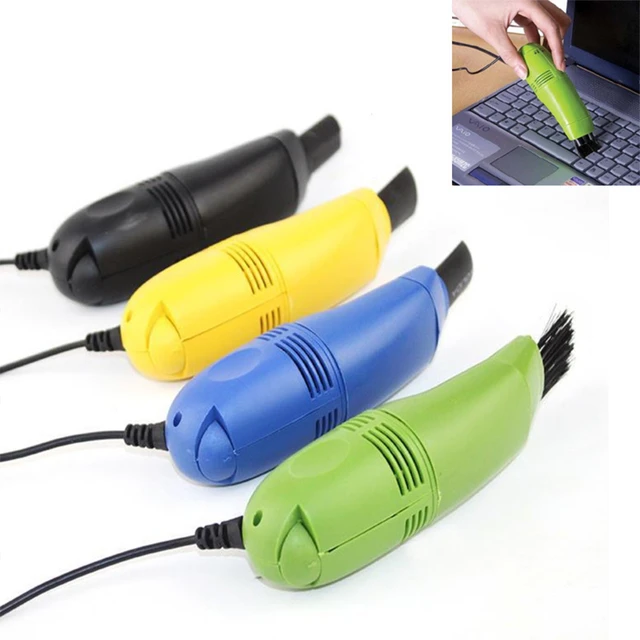 Mini aspirateur d'ordinateur, Kit de nettoyage de clavier USB, brosse pour  PC portable et ordinateur de bureau - AliExpress