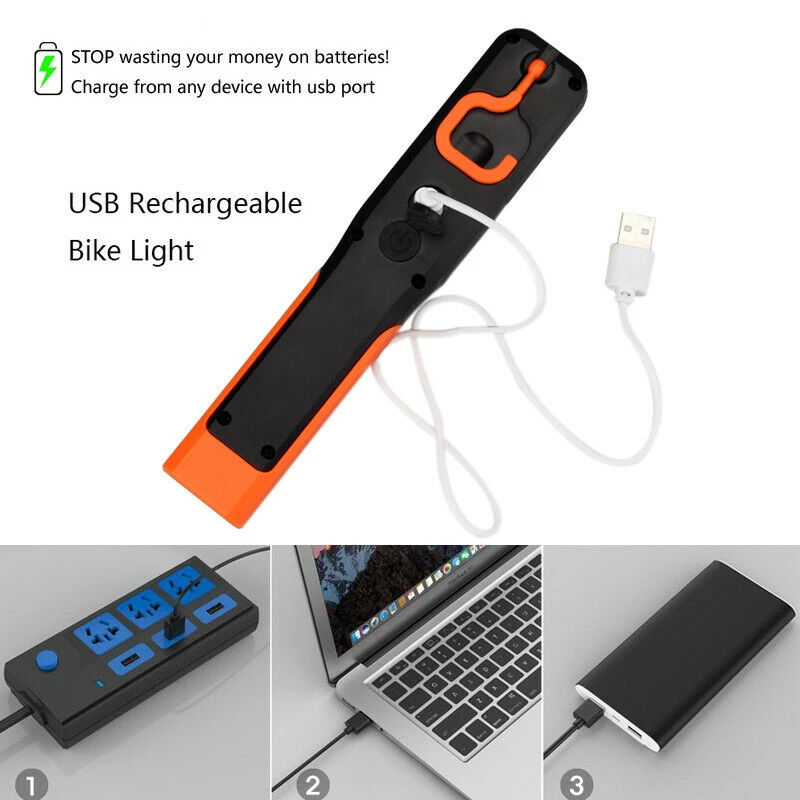 ZANCAKA USB Rechargeable COB LED Work Light Torch Magnetic Work Light Car Garage Mechanic Home Rechargeable Torch Portable Lamp