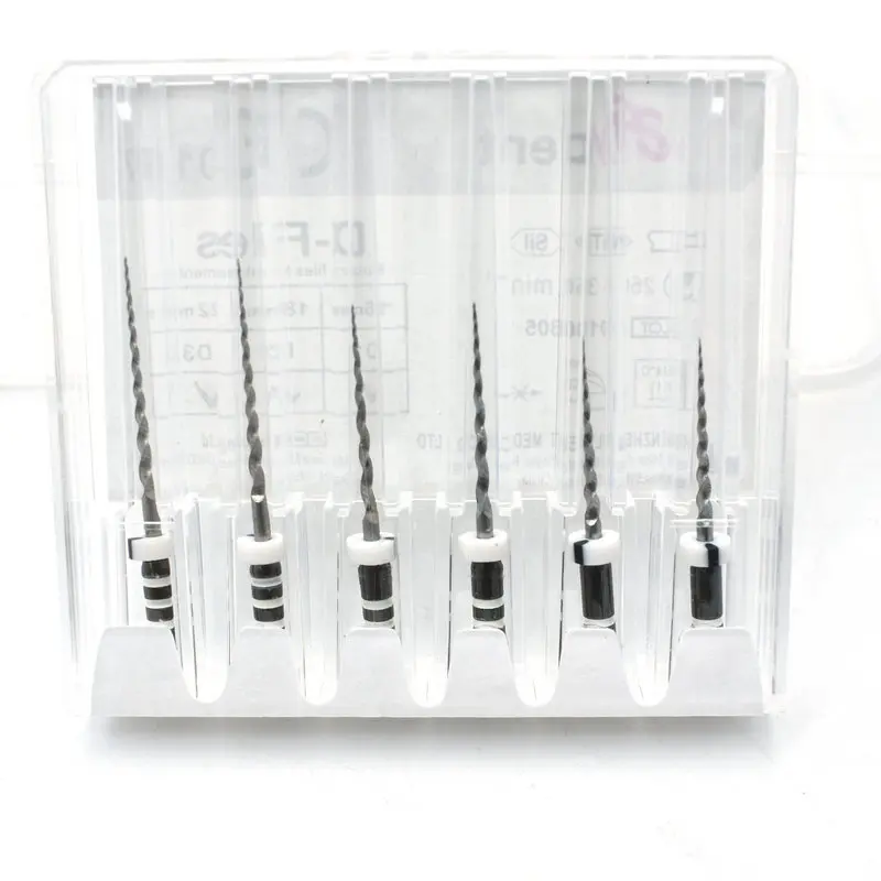 Dental NiTi Rotary Files Endodontic Retreatment Use For Root Canal Retreatment Cleaning D1 D2 D3 Files Dentist Tool 4