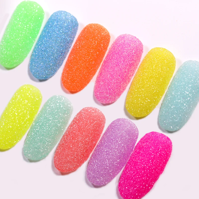 

1 Box Holographic Nail Glitter Powder Sugar Starlight Effect Chrome Ultra-fine Glitter DIY Nail Art Pigment Powder Dust