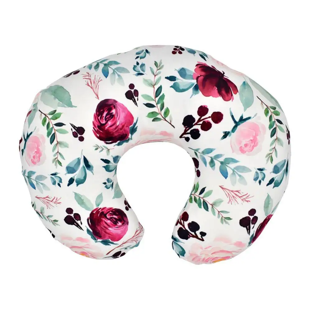 White Verpleging Pasgeboren Baby Borstvoeding Kussensloop Verpleging Kussensloop Hoes Borstvoeding U-Vormige Kussen Baby Katoenen Feed - Цвет: White