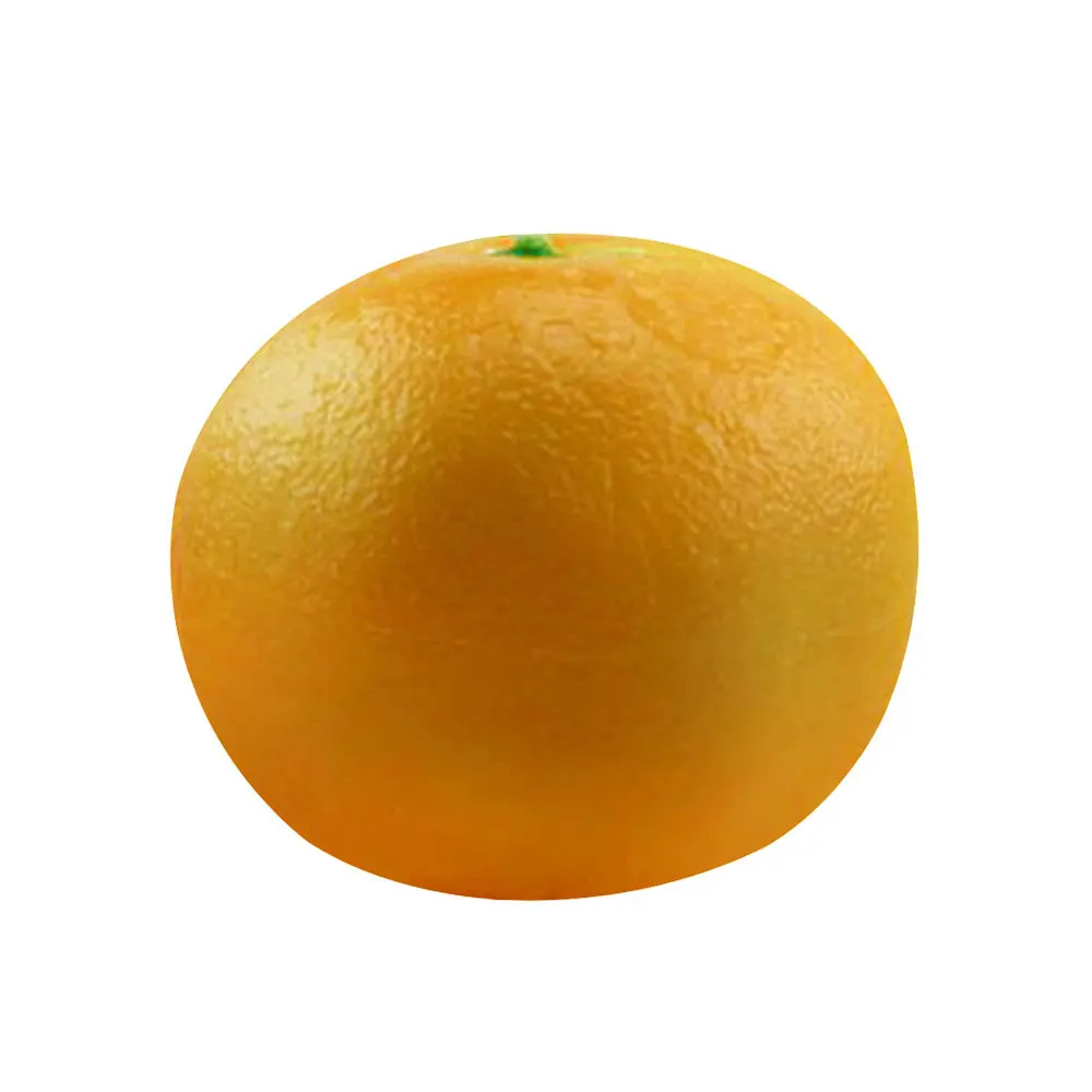 Orange Свеча в форме фрукта, день рождения, Декор для дома, украшение, романтическое украшение - Цвет: Orange