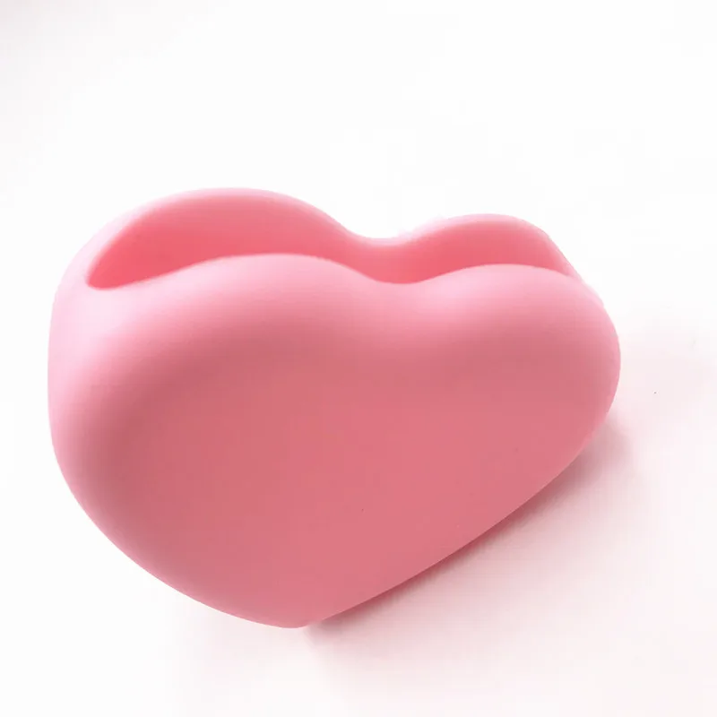 Красочный в форме сердца чистые кисти для макияжа кисть мытья Кремниевая