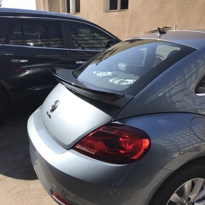Для Volkswagen Beetle GSR/G20 2013 ABS пластик Неокрашенный праймер цвет задний спойлер багажник крыло губы крышка багажника - Цвет: Небесно-голубой