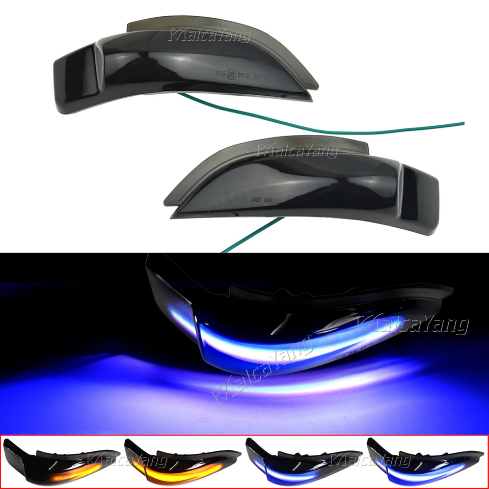 Dynamic Sequential Turn Signal Mirror Lights – For Toyota Yaris, Prius C, Corolla, Camry, Venza, Avalon