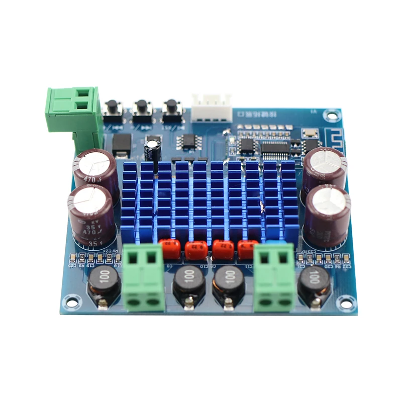 GHXAMP TPA3116D2 bluetooth усилитель плата класса D двухканальный полный штекер Xh-a308 Мощный bluetooth модуль 2*50 Вт