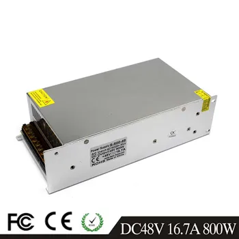 

48V DC Power Supply Switching 16.7A 800W Driver Transformers 220V 110V AC To DC48V Power Adapter for CCTV DIY CNC Stepper Motor