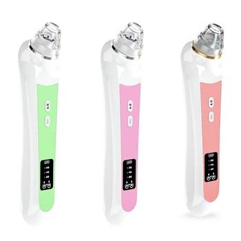 

WiFi Wireless Blackhead Vacuum Remover 20X 5.0MP Camera Visual Electric Facial Pore Suction Acne Removal Cleaner(Green)
