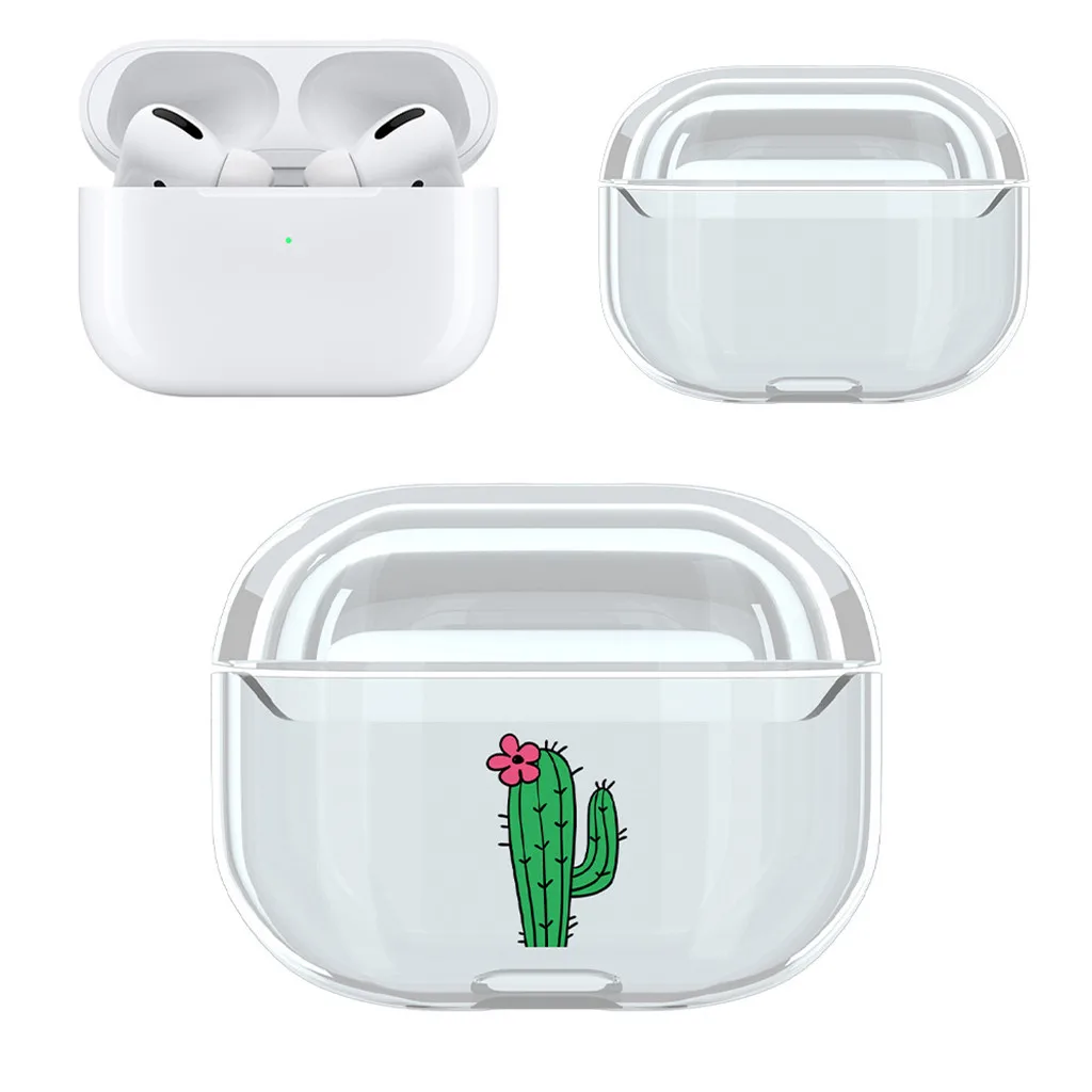 for Airpods Pro Earphones Cute PC Protective Case Cover Key Chain Pouch Skin Wireless Bluetooth for apple Headset Accessories #A