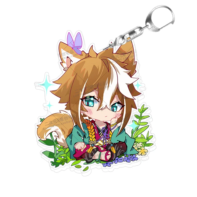 Genshin Impact Chibi Sangonomiya Kokomi Acrylic Keychain