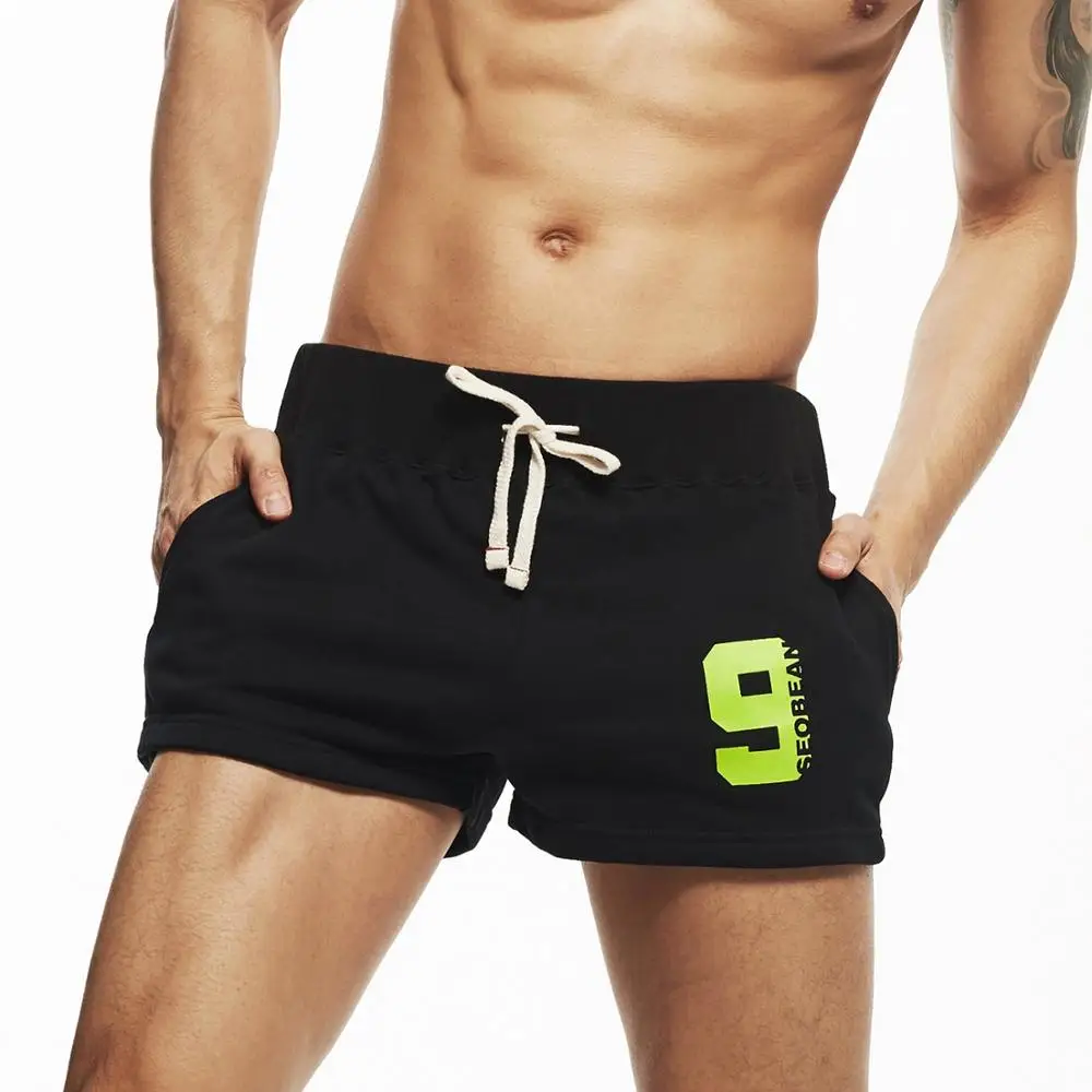Sale Men's Shorts Beach SEOBEAN Fitness-Pockets Cotton Summer Casual Small Home Loose 76XmdwRY