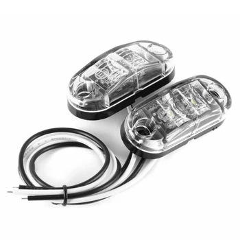 

Replacement Side Marker Lights Waterproof Accessories 10pcs Lamp 12V-24V