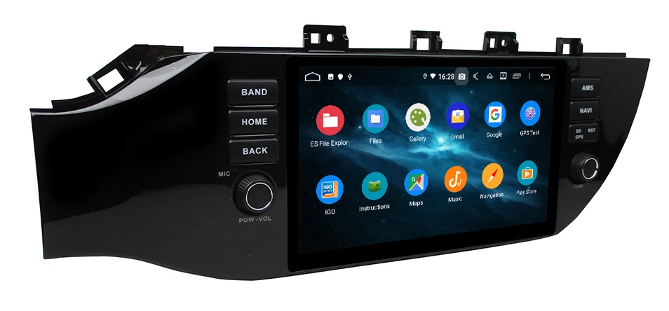 Sale Marubox KD9638 DSP, 64GB 1 Din Car Multimedia Player for Kia Rio 2017 +, 9" IPS Screen with GPS Navigation, Bluetooth, Android 9 10