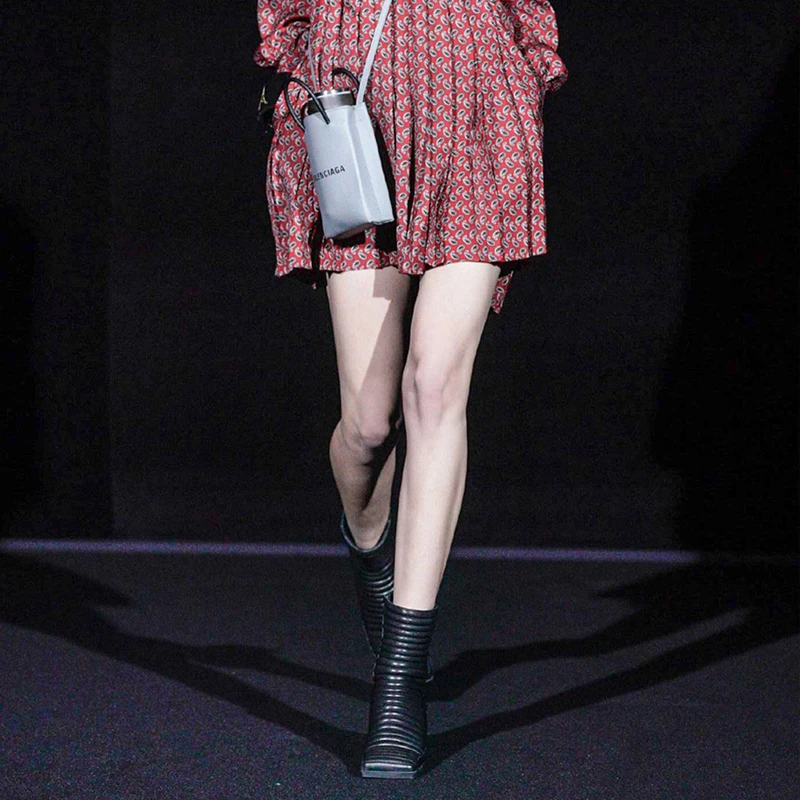 Новинка 2020 модное осеннее подиумное дизайнерское платье для женщин высокое