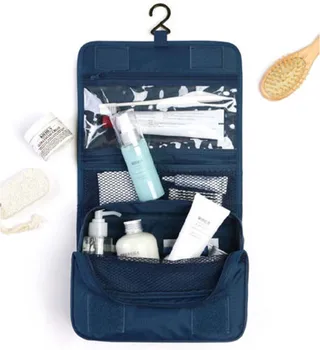 

Newest Hot Travel Makeup Cosmetic Toiletry Case Wash Organizer Storage Pouch Hanging Bag High Quality Travel Storage Wash Bag