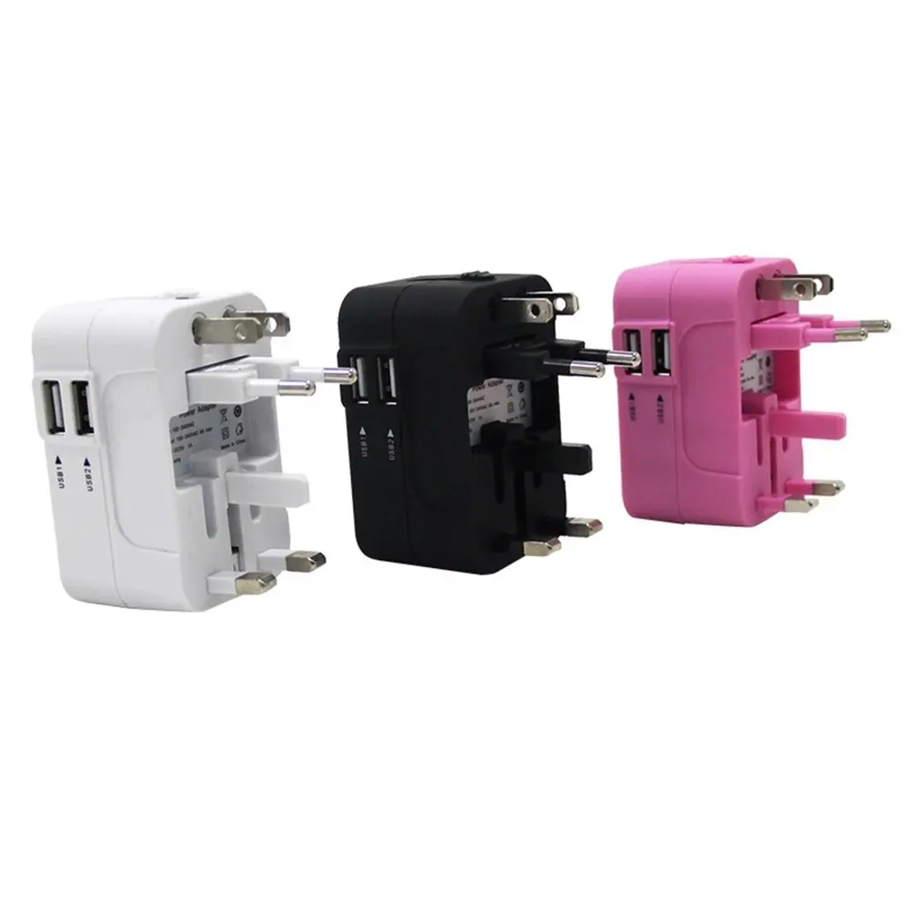 WTA-502U 2USB многофункциональный дорожный переключатель вилка многофункциональное преобразование европейский стандартный штекер конвертер