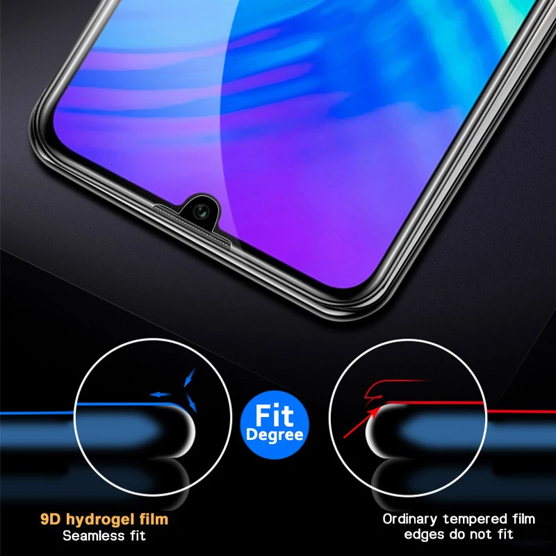 Гидрогелевая пленка для huawei Y6 Y7 Y9 Pro Y6 Prime полное покрытие протектор экрана Ультра тонкая мягкая защитная пленка без стекла