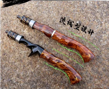 

AD Solid carbon super soft horse mouth rod 138 cm /168cm UL power stream fishing Rod Gun handle/Straight handle Carbon Lure Rod