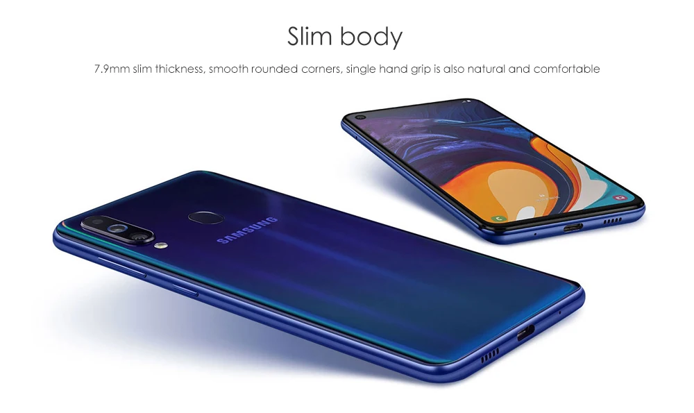 Clearance Samsung Galaxy A60 6GB NFC 6.3 inch Full Scree Snapdragon 675 Octa Core 6GB 3500mAh 32MP Camere Cellphones 2