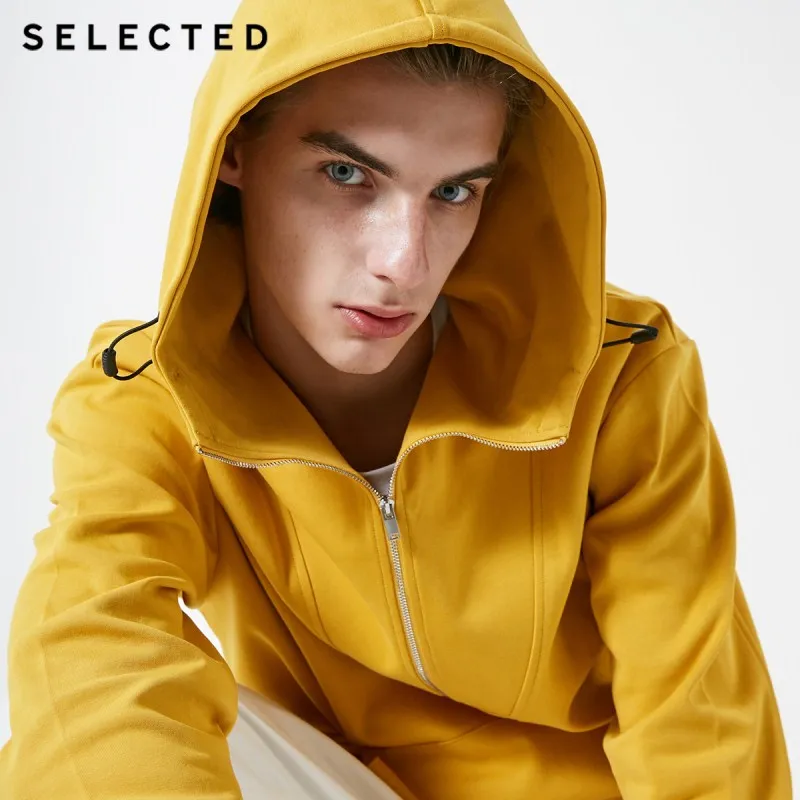 SELECTED Men's Winter Pullover Hooded Cotton Sweatshirt Pure Color Hoodie Clothes C | 41914D503 SELECTED Men's Winter Pullover Hooded Cotton Sweatshirt Pure Color Hoodie Clothes C | 41914D503