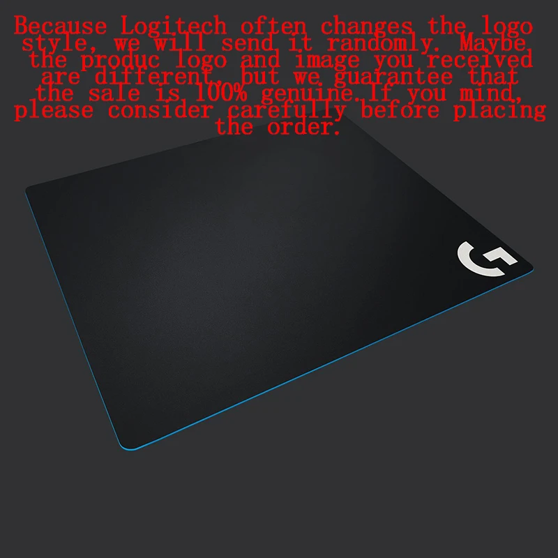Logitech G640 большой тканевый игровой коврик для мыши умеренная мягкая ткань коврик для мыши для игр с низким dpi Настройка для мыши геймера
