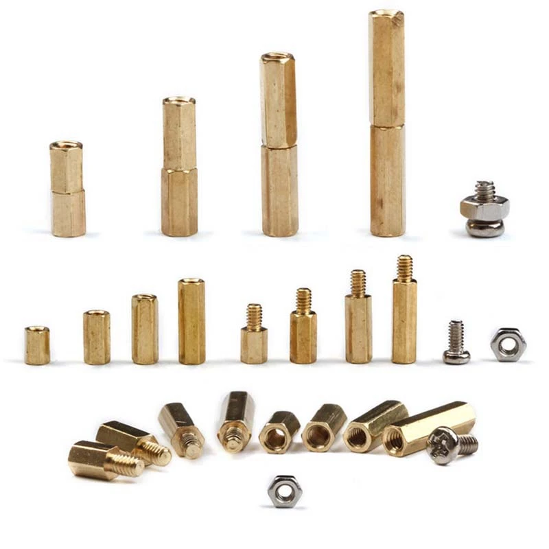 

300Pcs M2 Copper Female/Male Spacing Screws Pillar Stand Off Hex Column Spacer Screw Nut Fastener Tool