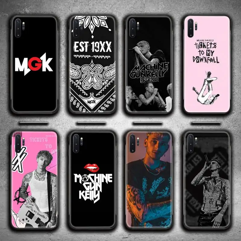 Чехол Rapper Machine Gun kelly MGK для телефона Samsung Galaxy Note20 ultra 7 8 9 10 Plus lite M51 M21 M31S J8 2018 Prime |