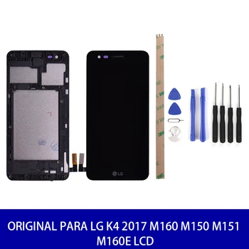 

Original For LG K4 2017 M160 M150 M151 M160E LCD Display Touch Replacement Parts Tools With Frame 100% Test High Quality