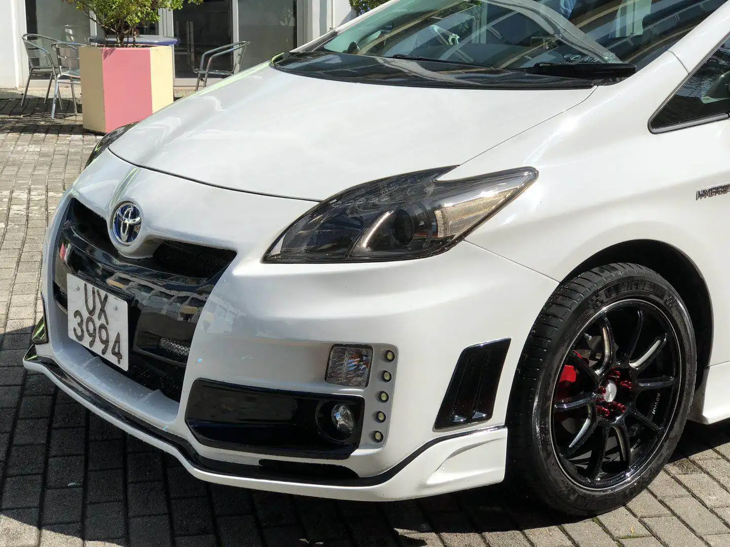 Prius Carbon fiber CAR BUMPERS Fit For Toyota Prius Tom's PP BODY KIT