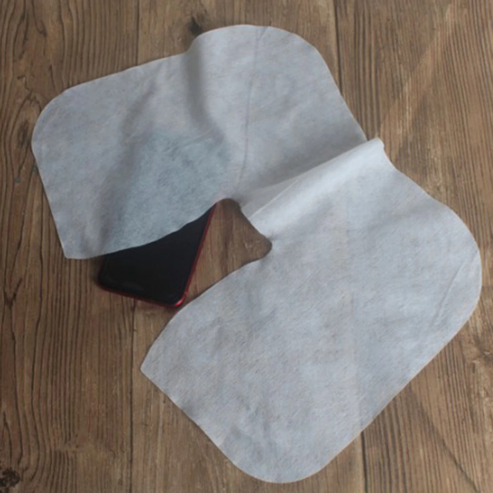 Pack of 100 Disposable Face Cushion Pillow Cradle Headrest Cover Non-Sticking Soft Nonwoven Massage Table Face Cradle Covers