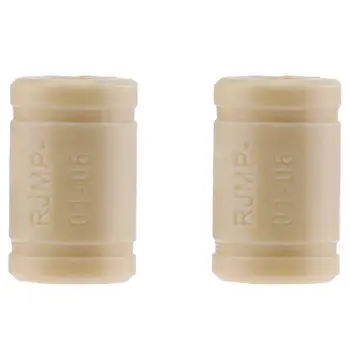 

2 pcs Polymer LM6UU Linear Bearing Shaft RJMP-01-06 for Reprap 3D Printer