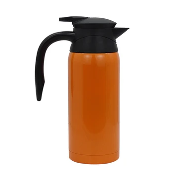 

Tea Coffee Portable Boiler Heating Electric Kettle 800 Ml Stainless Steel Non Slip Fast Boiling 12V 24V Warmer Mug Car Travel