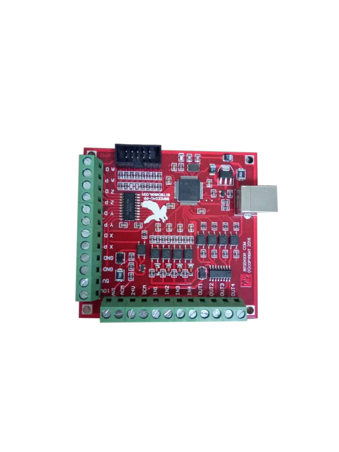 Breakout board CNC USB MACH3 100 кГц 4 осевой интерфейс драйвер контроллер движения плата драйвера