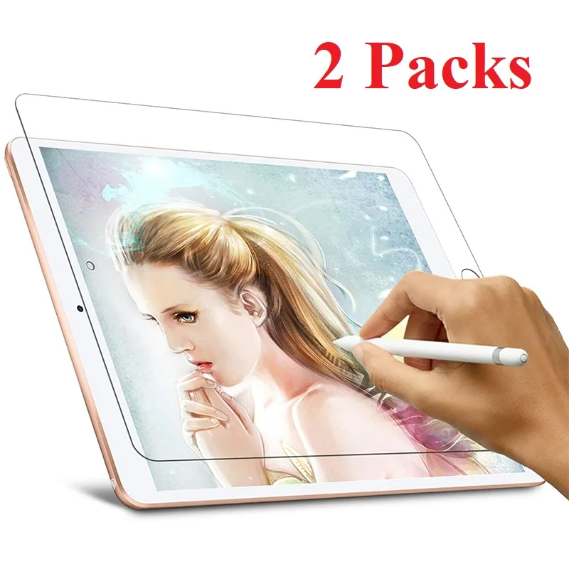 

[В 2 упаковках] Защитная пленка для экрана для iPad Air/Air 2 / Pro/New iPad 9,7 9H, стеклянная пленка для iPad 9,7 6 5-го поколения, ультрапрозрачное закаленное стекло