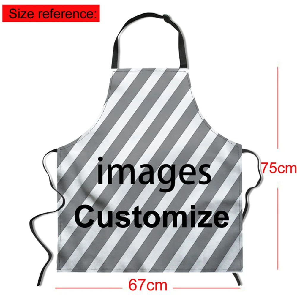 1 Pcs Kitchen Apron Vintage Paris Style Eiffel Printed Sleeveless Polyester Bib Aprons for Men Women Home Cleaning Tools
