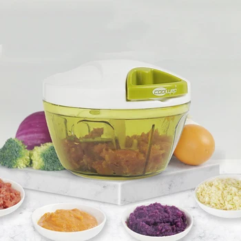 

Kitchen Manual Meat Grinder Powerful Garlic Vegetables Chopper Multifunction Mincer Slicer Hachoir Main Kitchen Tool MM60JRJ