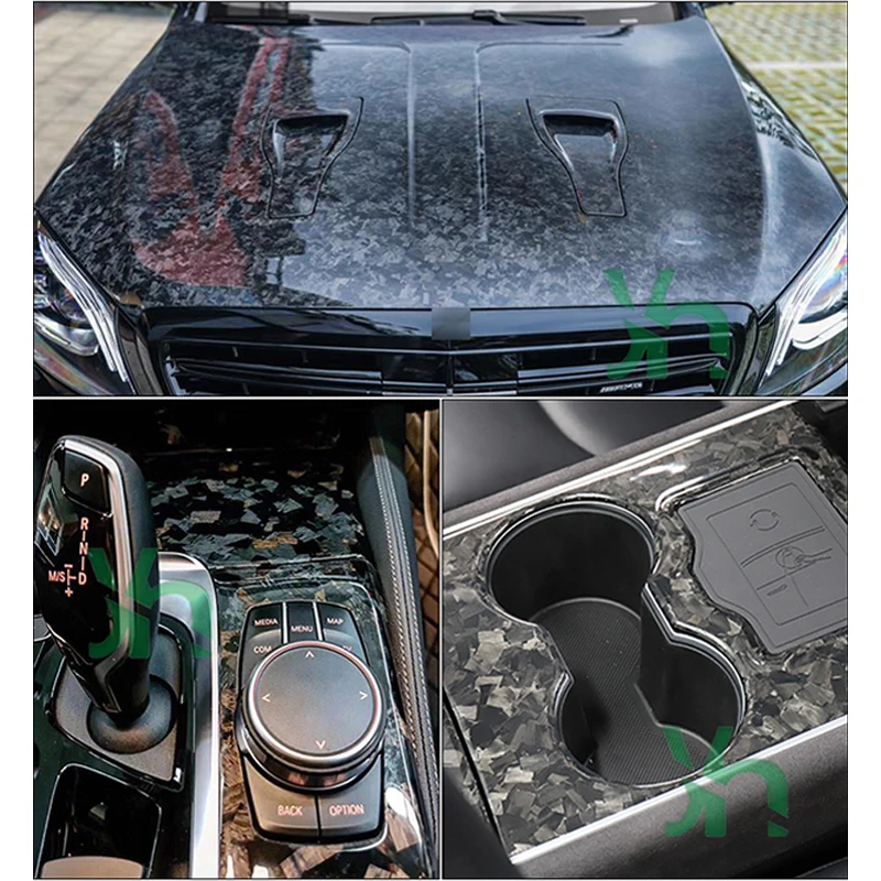 Forged Carbon High Strength Precision Cutting Chopped Cut 6mm 9mm 10mm 15mm 20mm DIY Car Interior & Exterior Trim Parts car interior exterior trim parts
