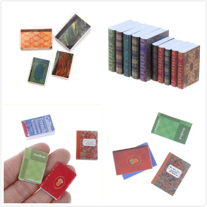 Миниатюрная книга для куклы подарок на день рождения аксессуары миниатюрная