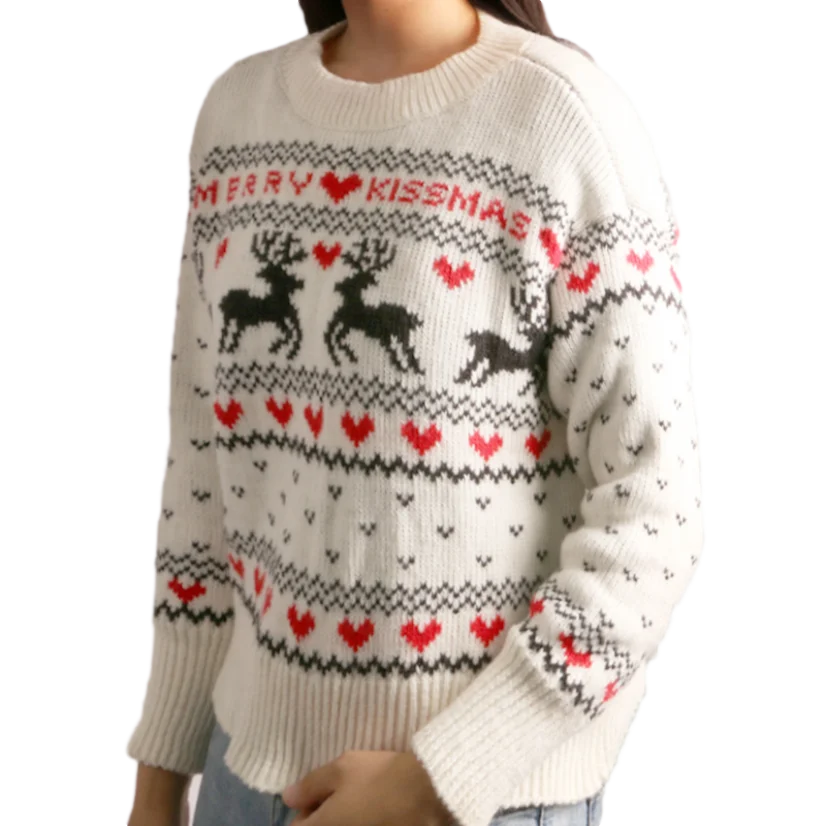 Christmas Style 2020 New Sweater Oversize Female Knitted Pullovers For Ladies Party Streetwear Elegant Vest Autumn Jumper Tops