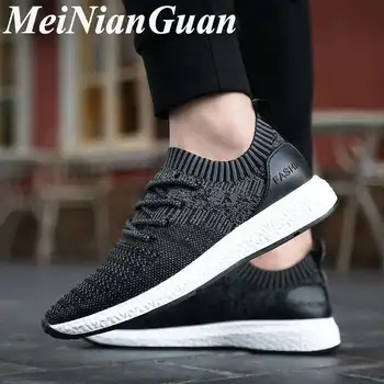 

Lace Up men's casual shoes Low top comfort men shoes sneakers light weight large size summer shoes man breathable trainers f3