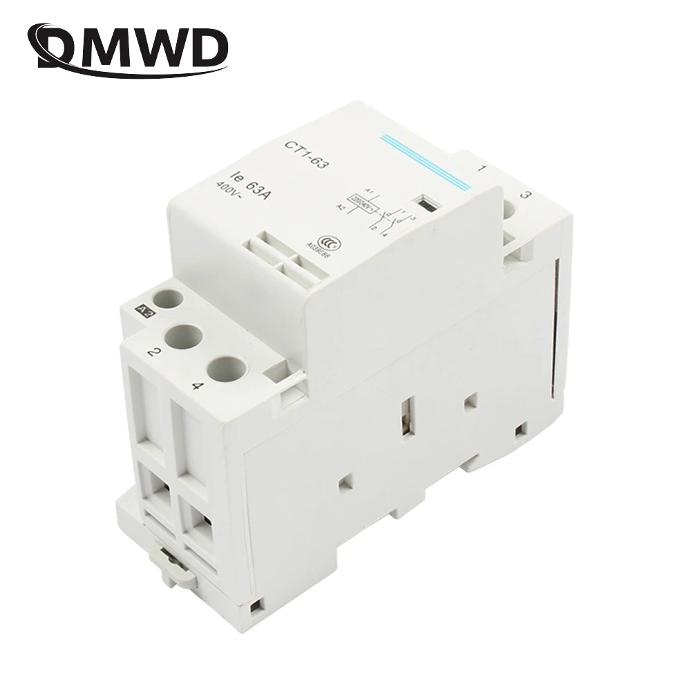 Вспомогательное оборудование KOHTAKTOP CT1 63 32A 40A 63A 2P 220V 50HZ 60HZ din рейка AC контактор для