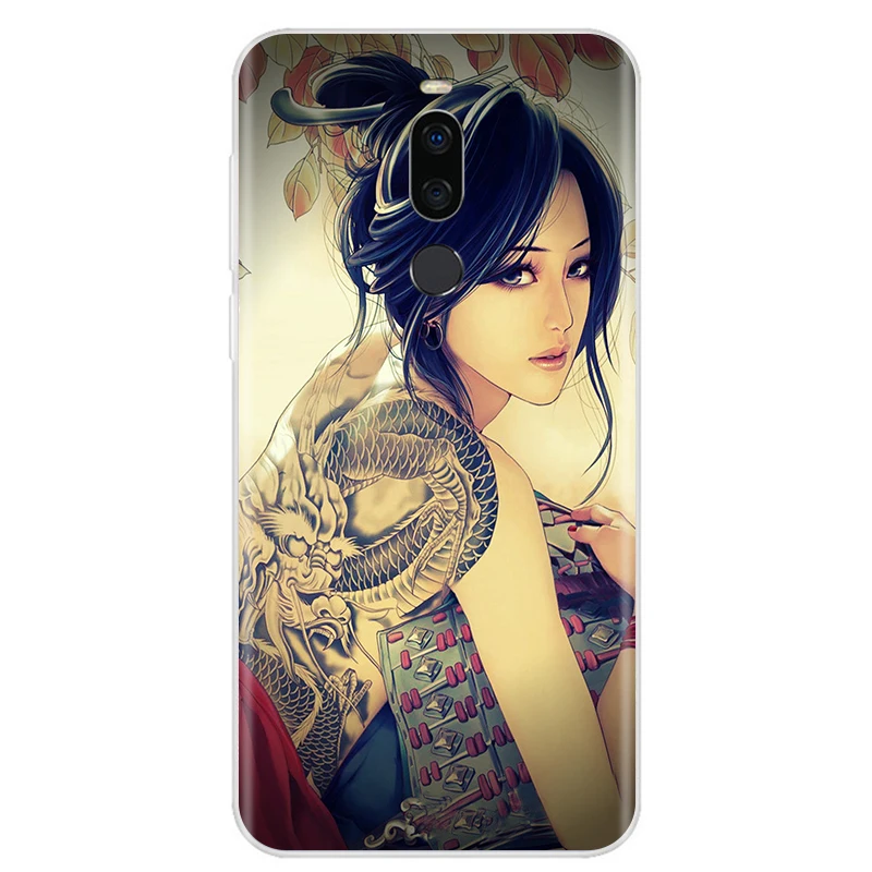 Case for Meizu Note 8 Case Note8 Soft TPU Silicone Protective Phone Shell Cute Cat Back Cover for Meizu M8 Note Cases Fundas cases for meizu belt Cases For Meizu