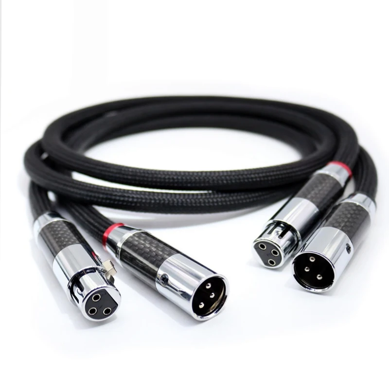 Пара Monosaudio SQ 88B HIFI с серебряным покрытием XLR разъем для подключения