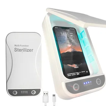 

USB Charging UV Sterilizer Box Portable Mask Sterilizer UV Lights Phone Sanitizer Disinfection Machine Household Items Sterilise