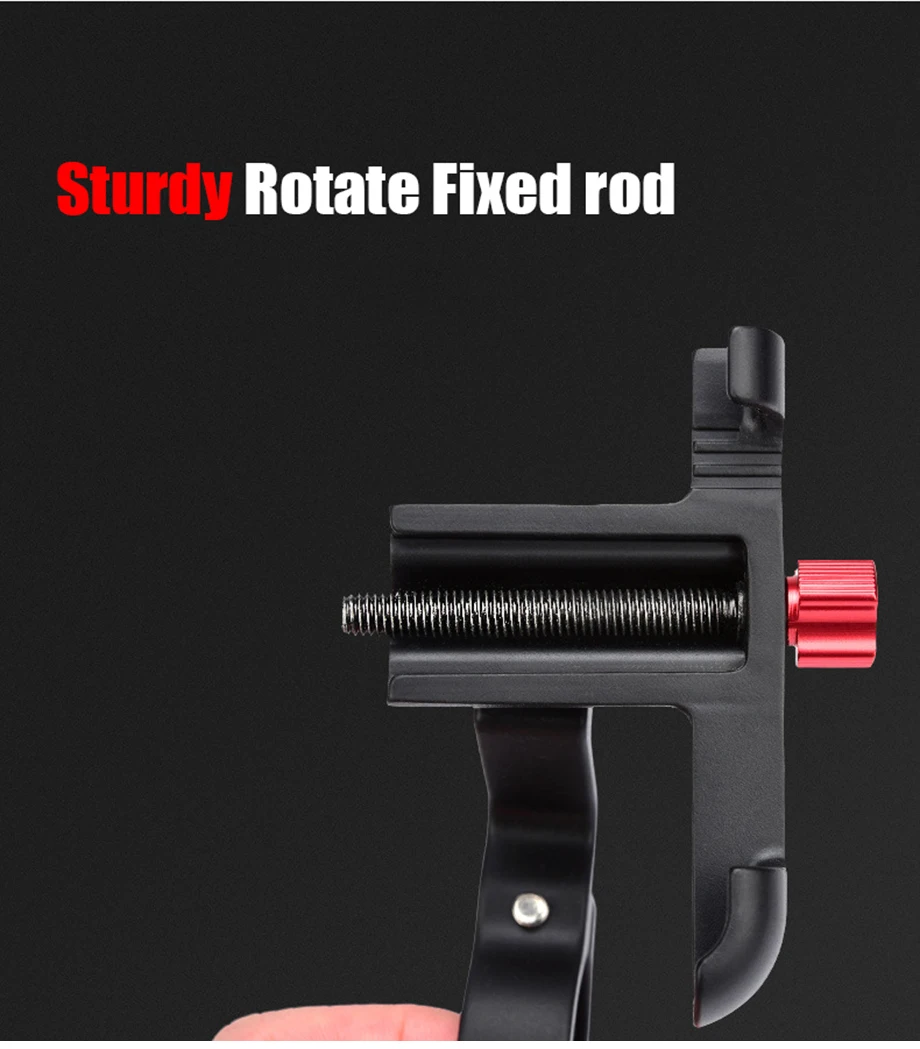 Aluminum Motorcycle Holder 360 Degree Rotatable Handlebar Bike Bicycle Mount For Mobile Phone GPS Phone Stand